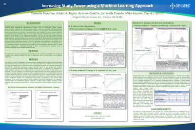 Poster: Increasing Study Power using a Machine Learning Approach